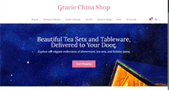 Desktop Screenshot of graciechinashop.com